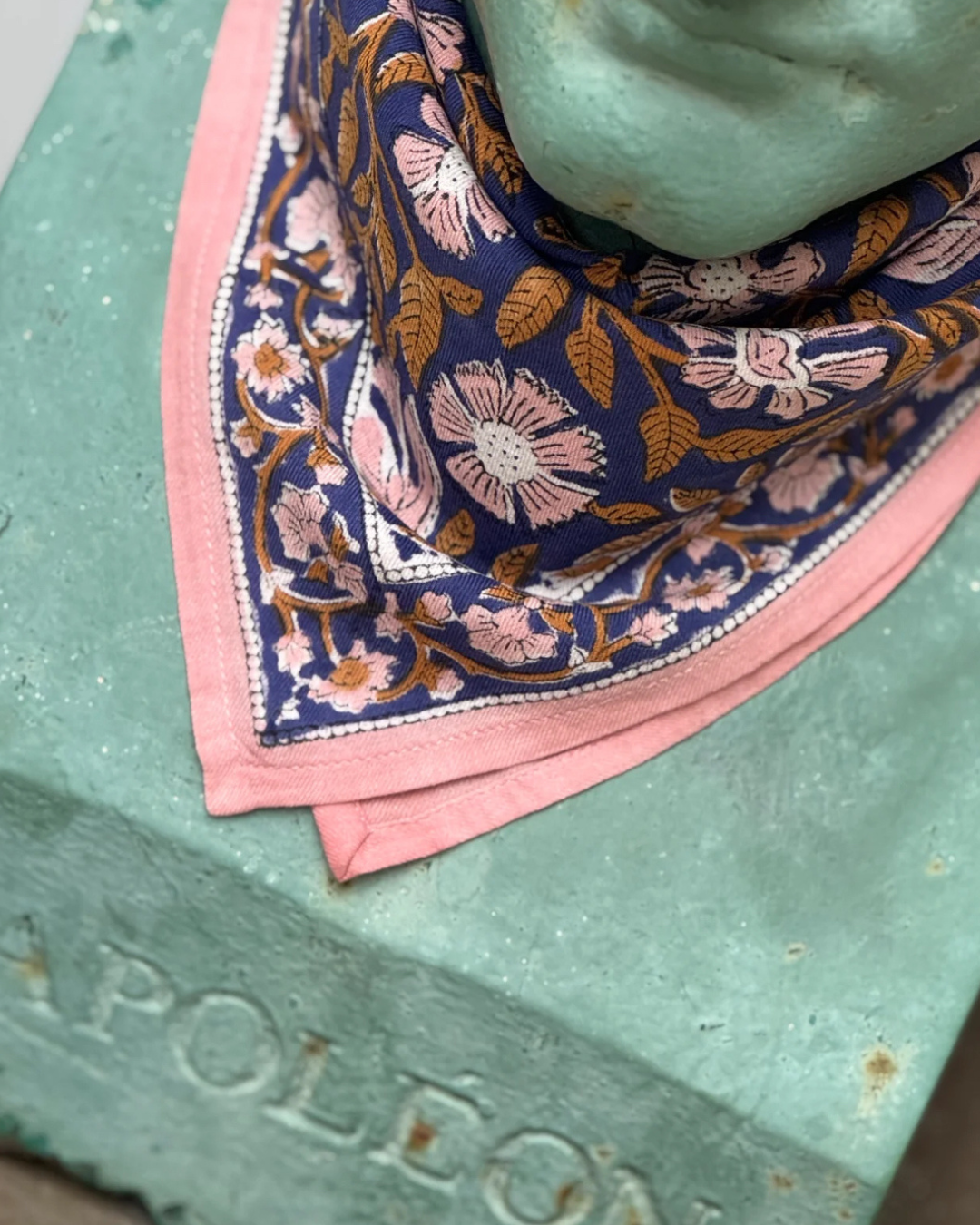 Petit Foulard n•115 Cobalt