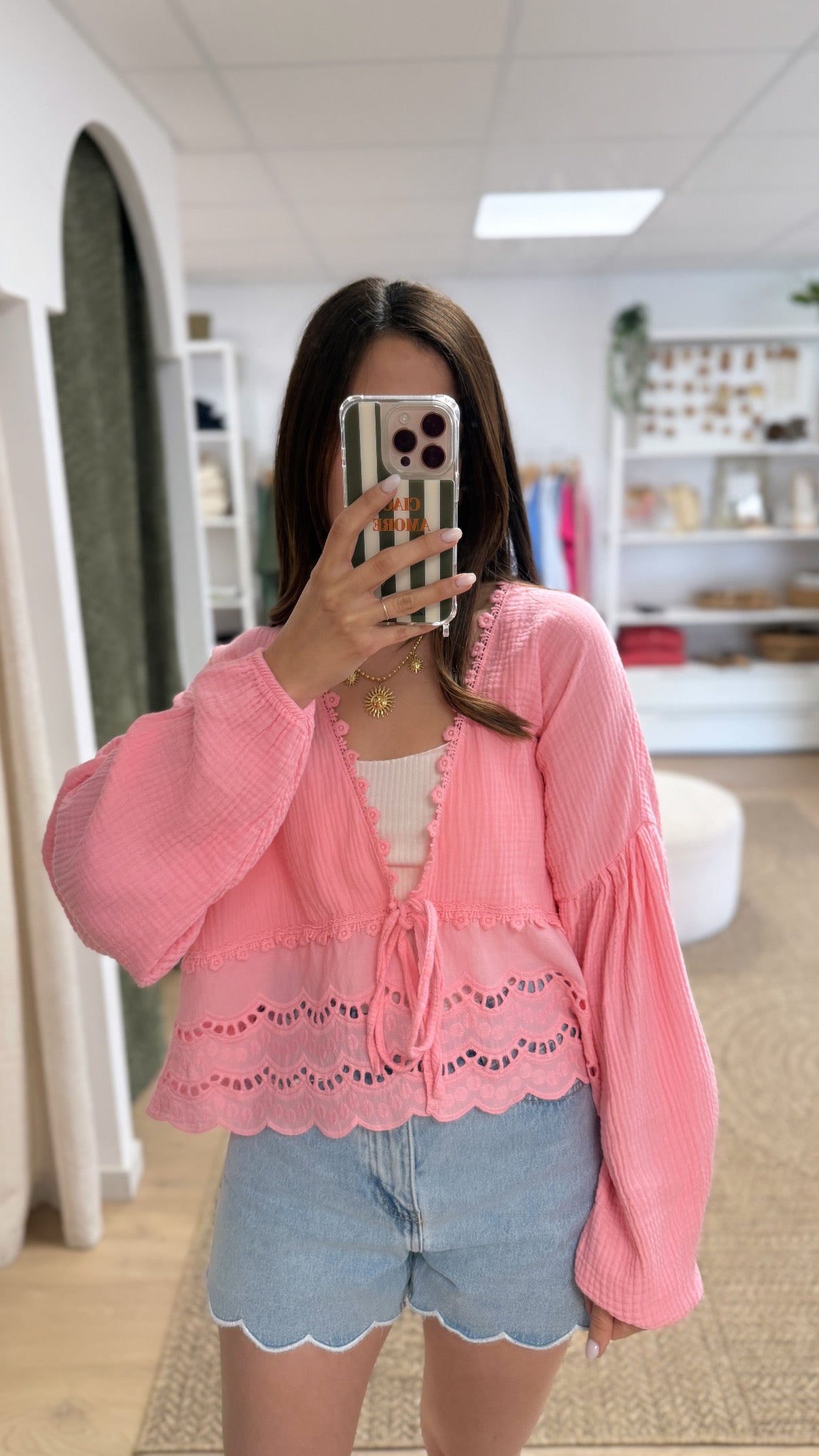 Gilet SWEETY rose