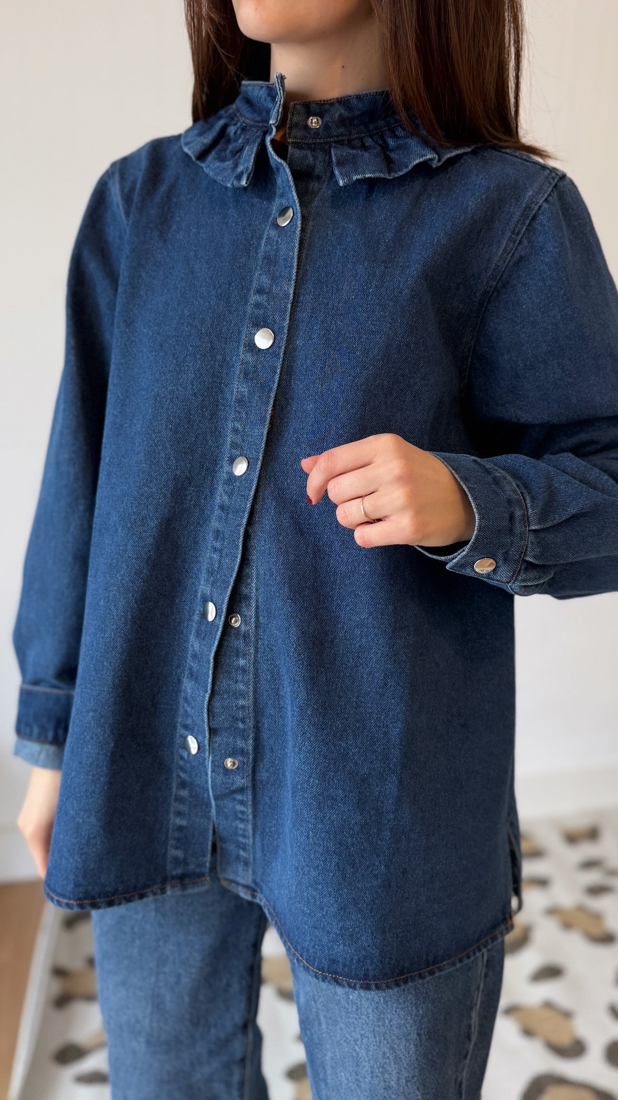Veste JEANNE bleu
