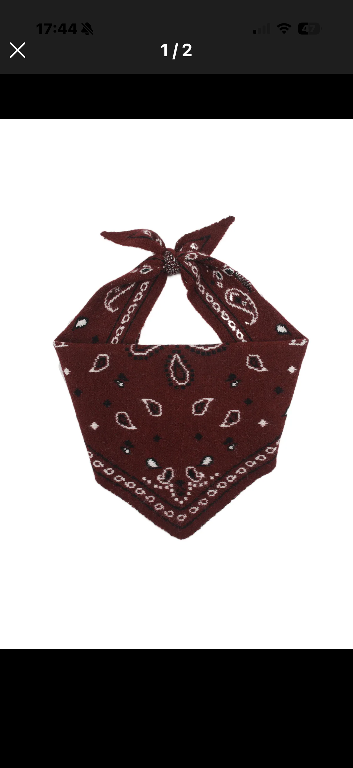 Triangle en maille BANDANA
