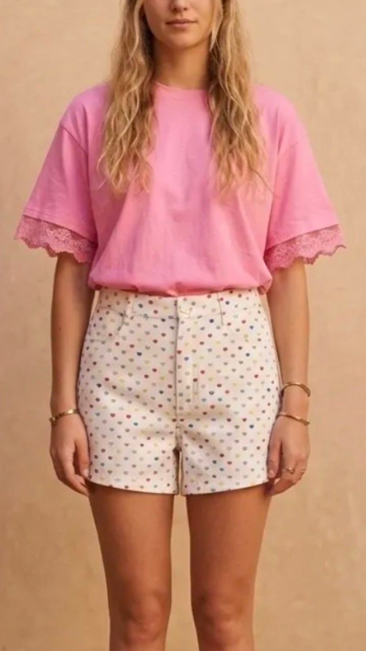 T-shirt rose