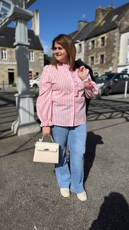 Chemisier KATIA rose