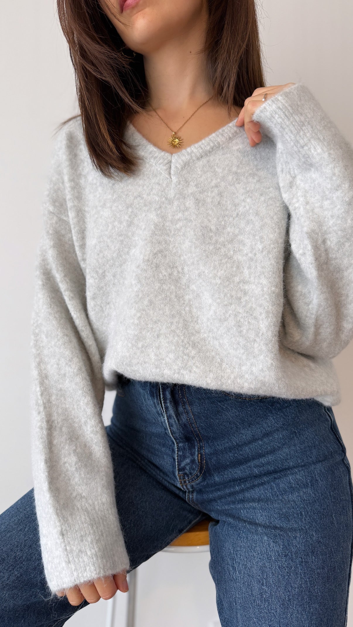 Pull MARINA gris