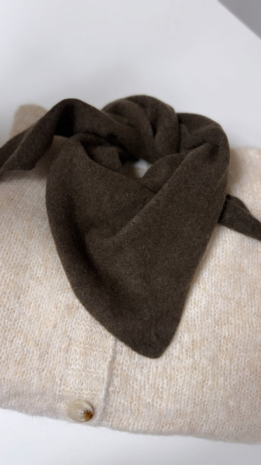 Foulard marron