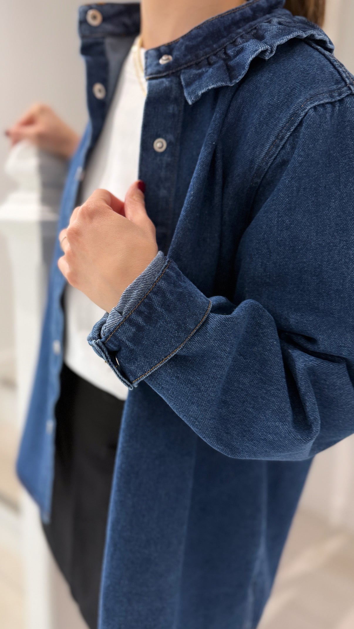 Veste JEANNE bleu