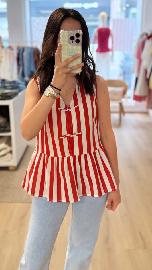 Blouse ELLIE rouge