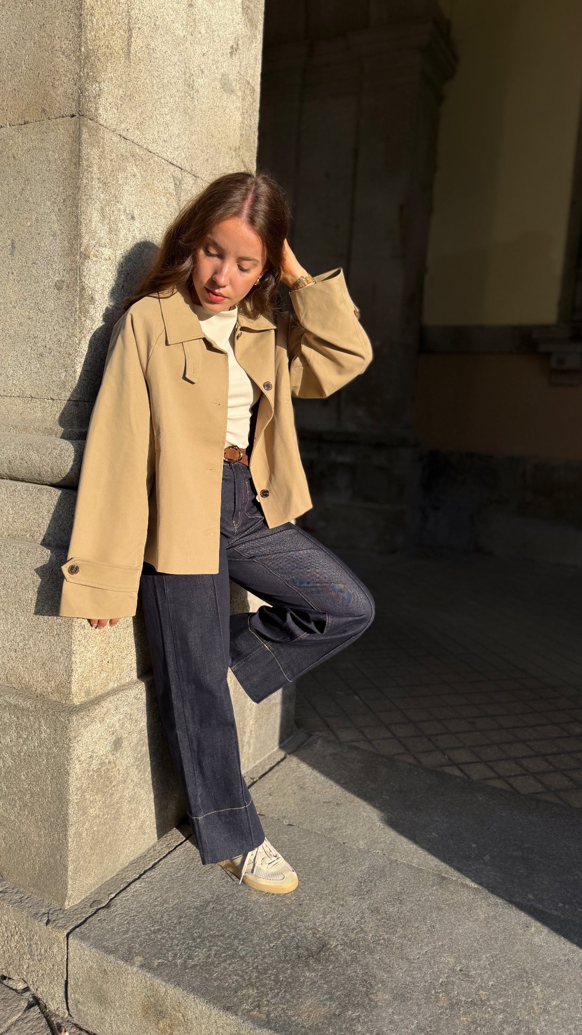 Trench LISBONNE camel