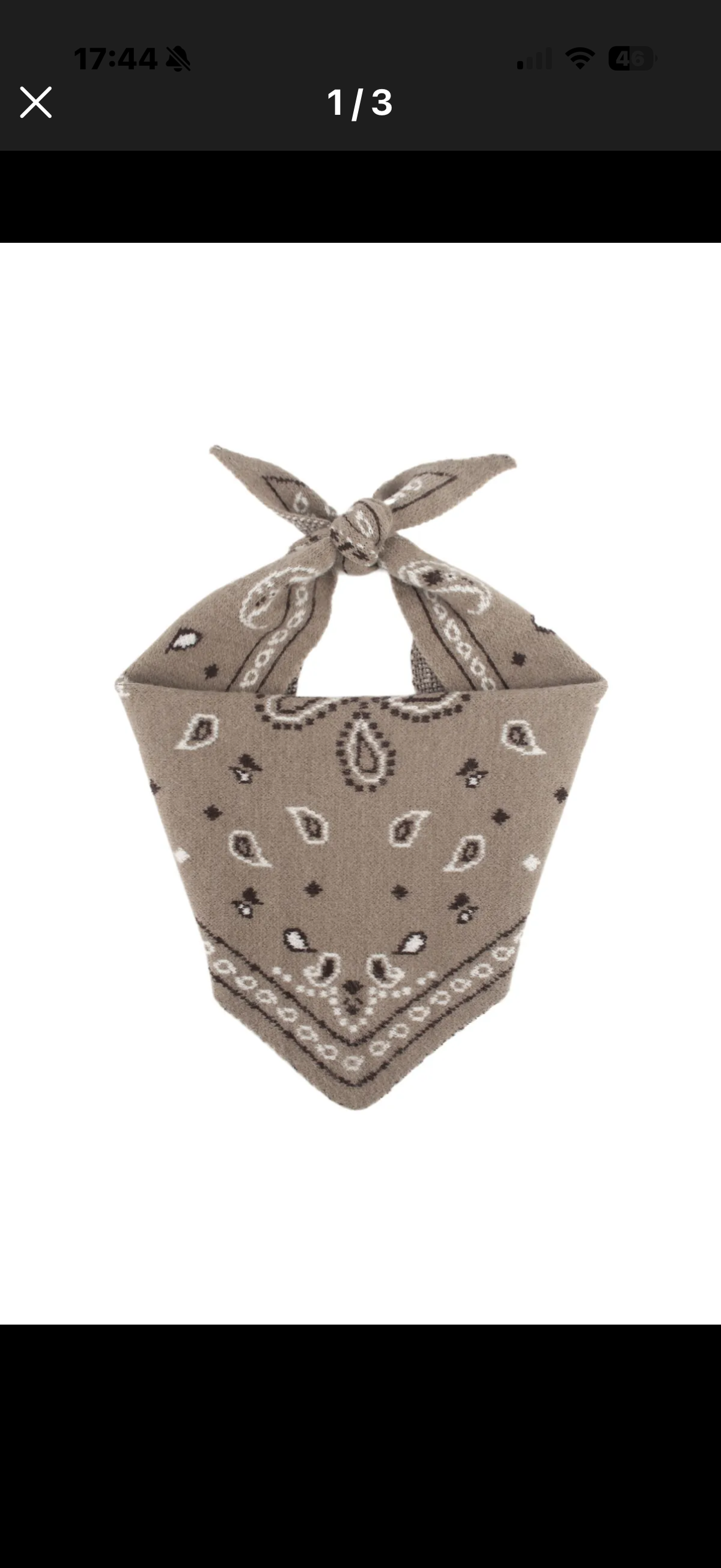 Triangle en maille BANDANA