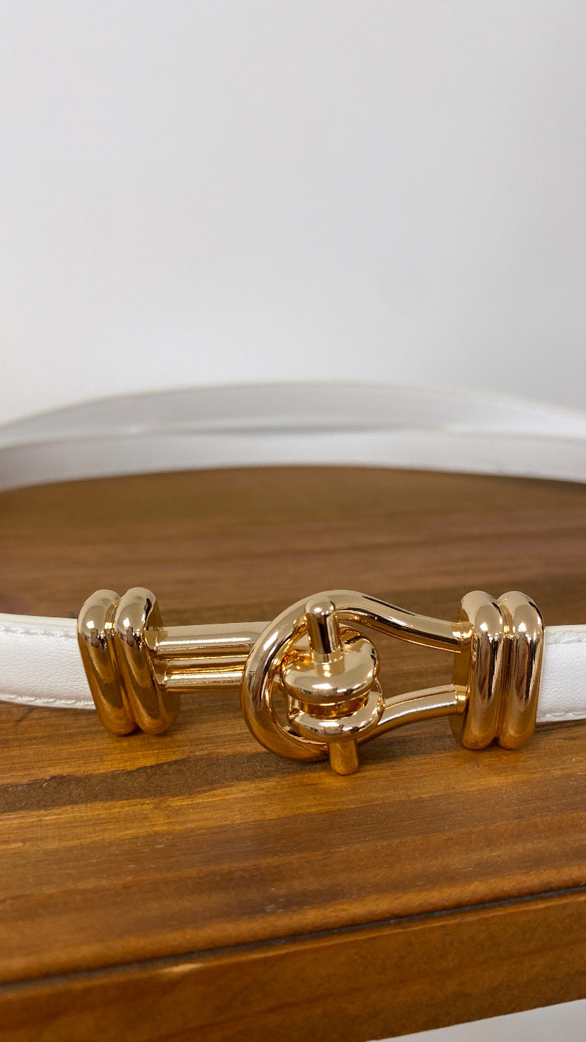 Ceinture CELINA blanche