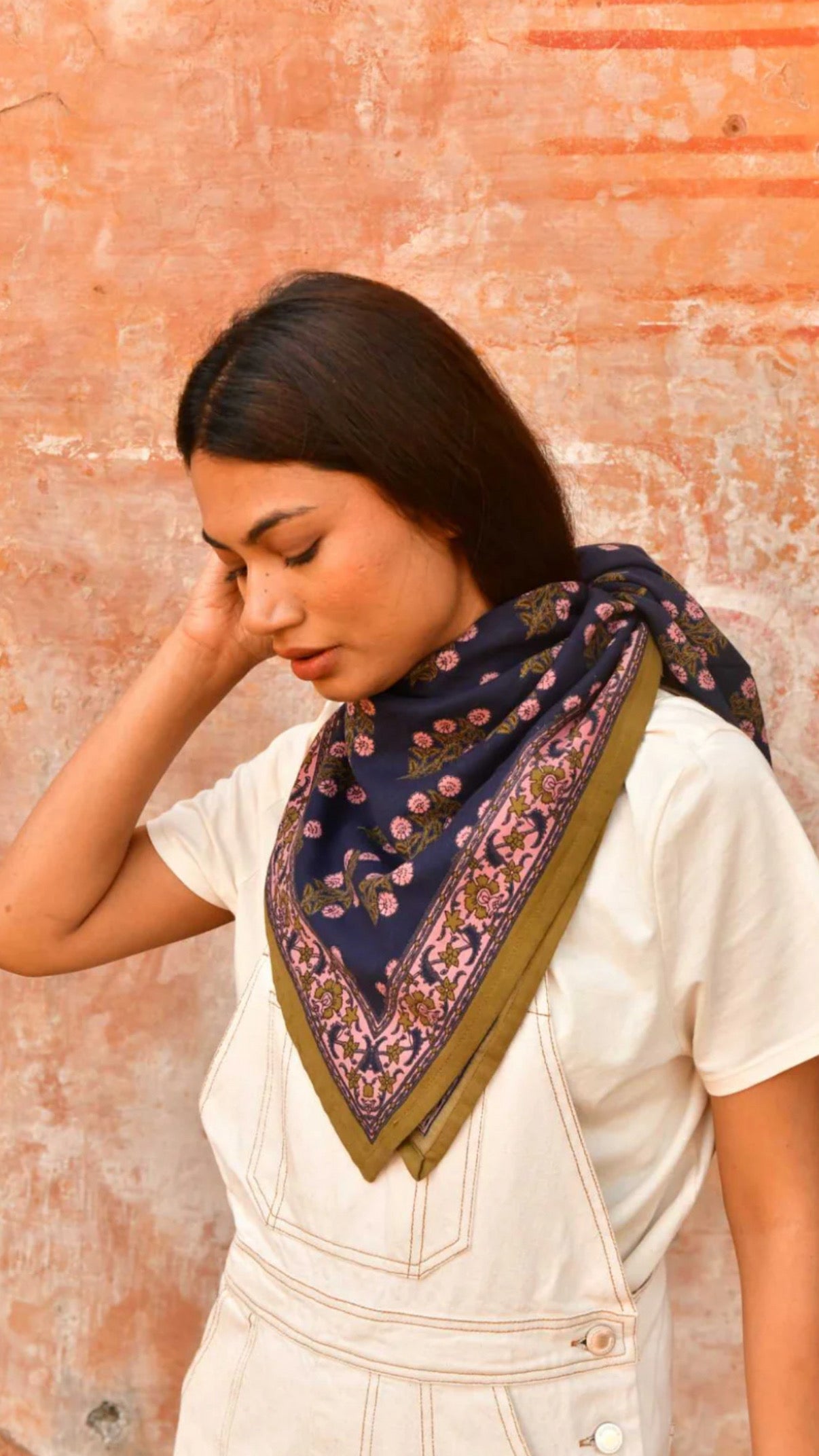 Grand foulard Antigone nuit