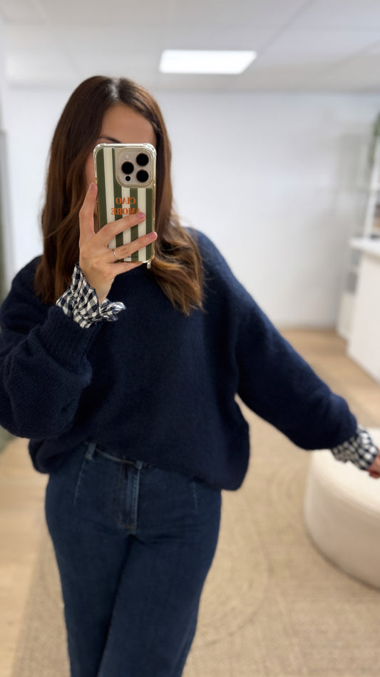 Pull MARNY bleu marine