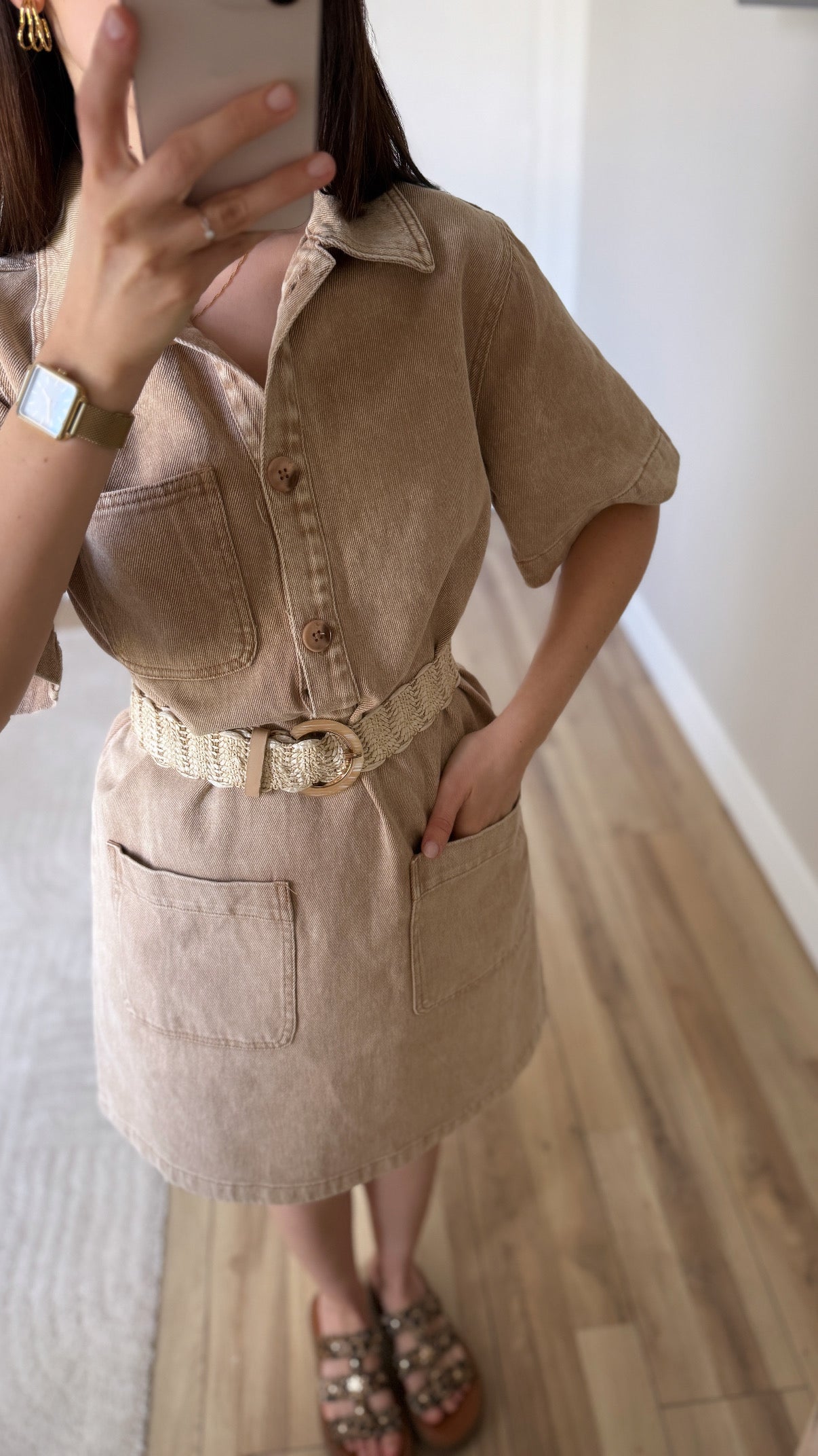 Robe HÉLOÏSE choco