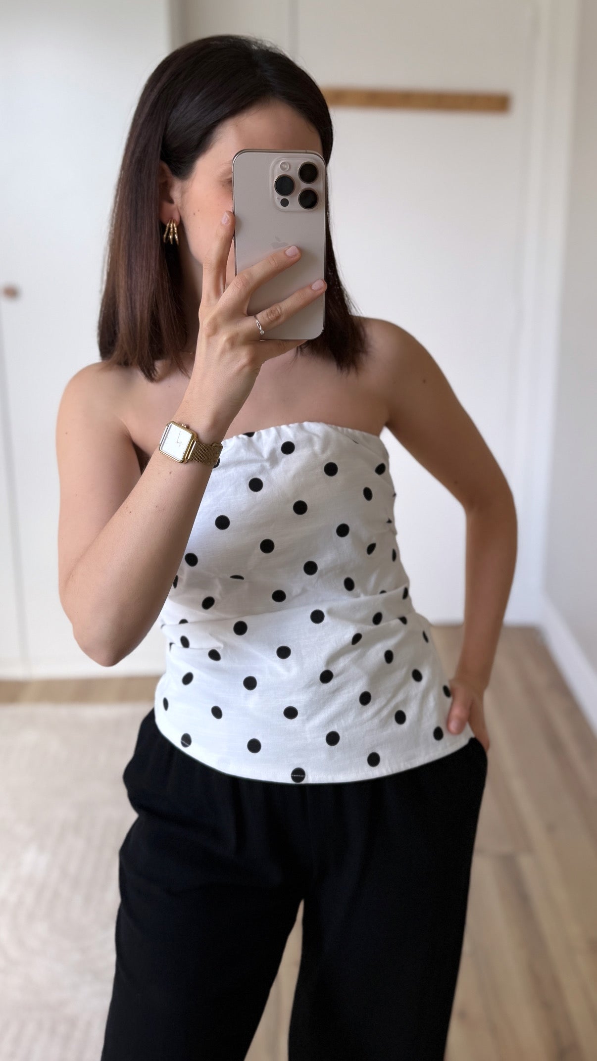 Top à pois