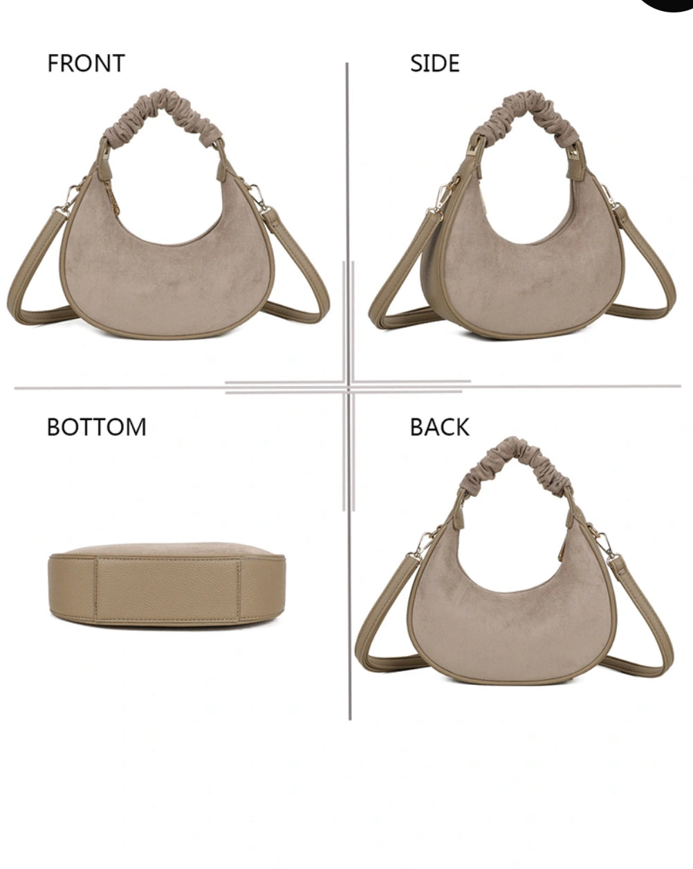 Sac MILAN taupe