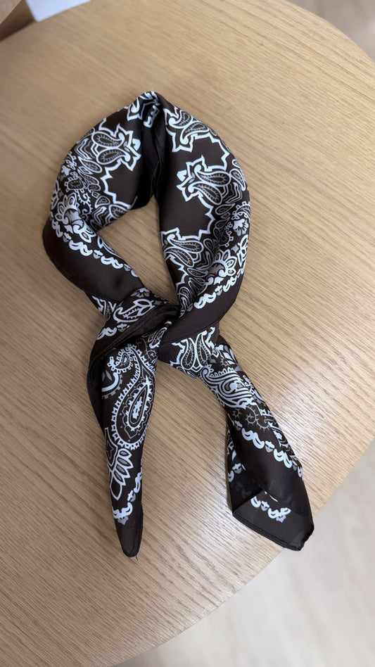 Foulard BERLIN marron