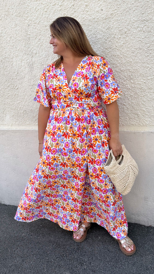 Robe longue FLORALE