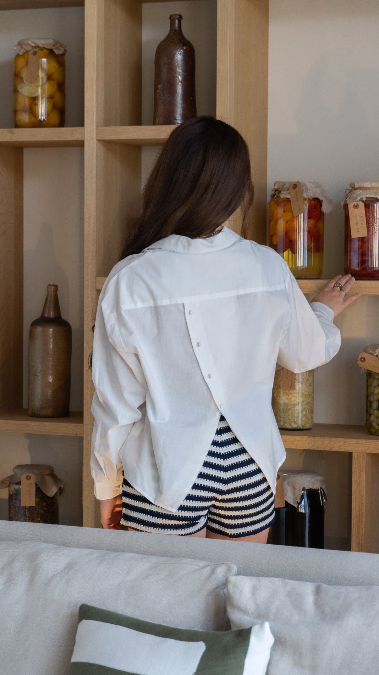 Chemise MANUELA blanche