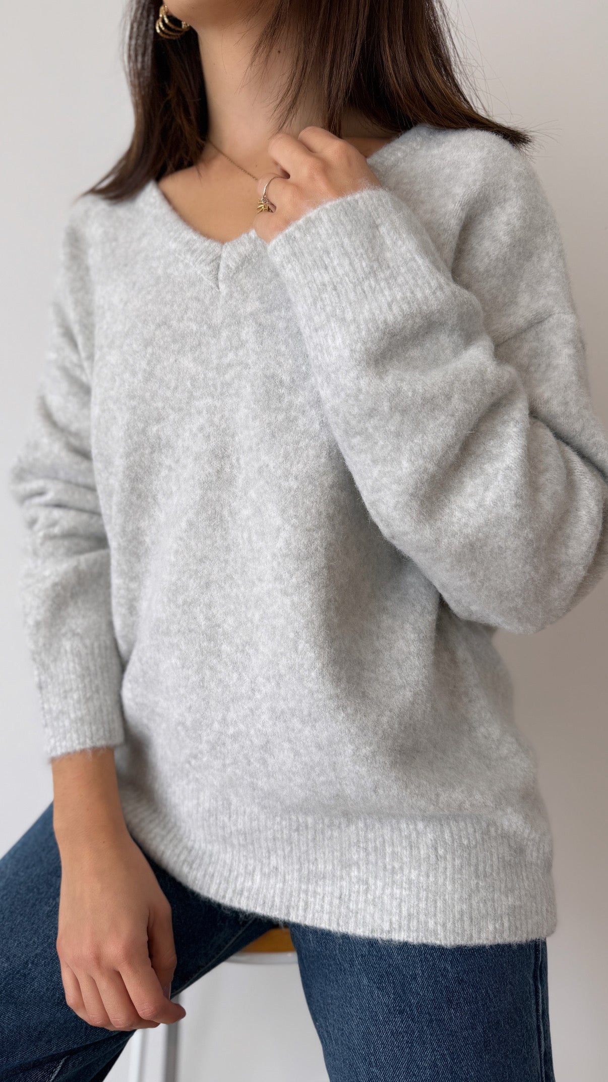 Pull MARINA gris