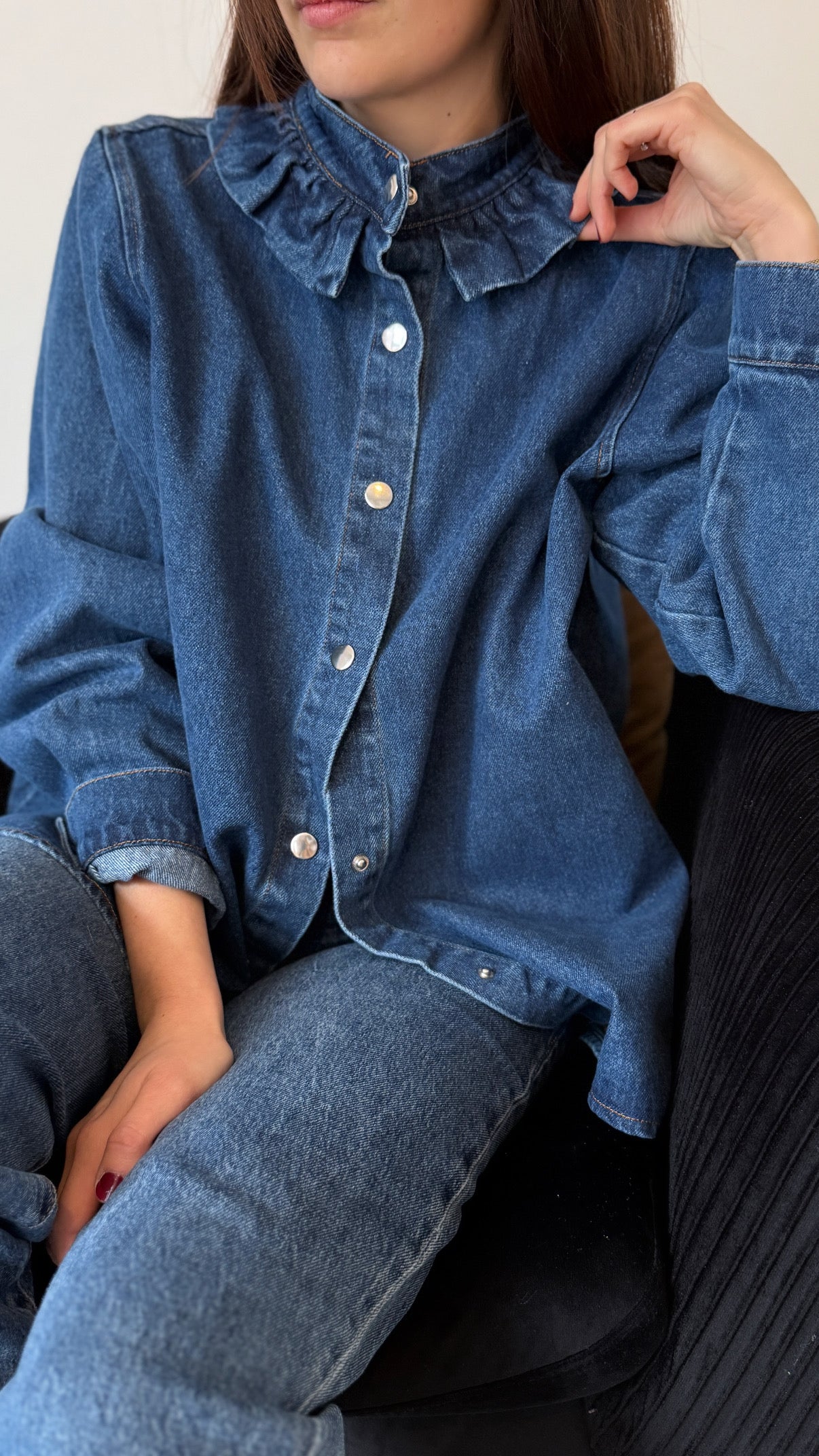 Veste JEANNE bleu