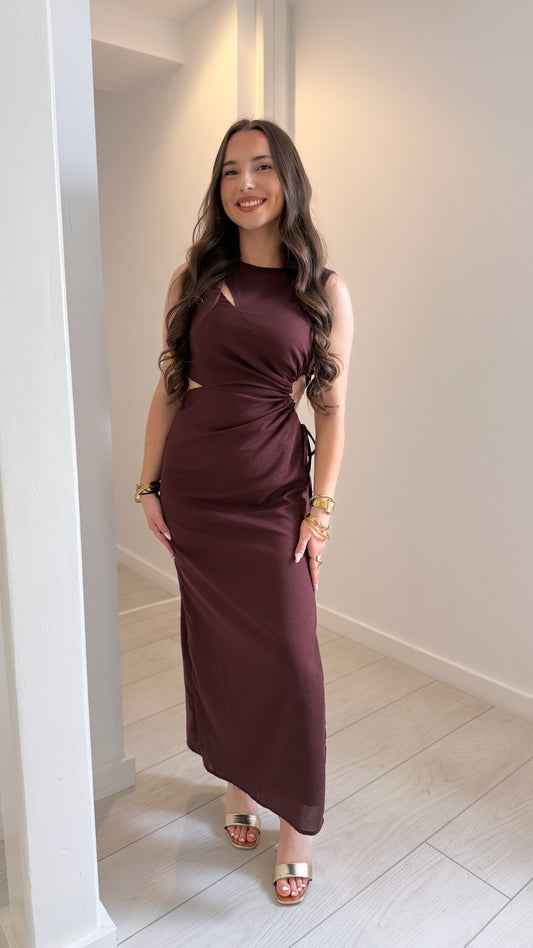 Robe SORAYA marron