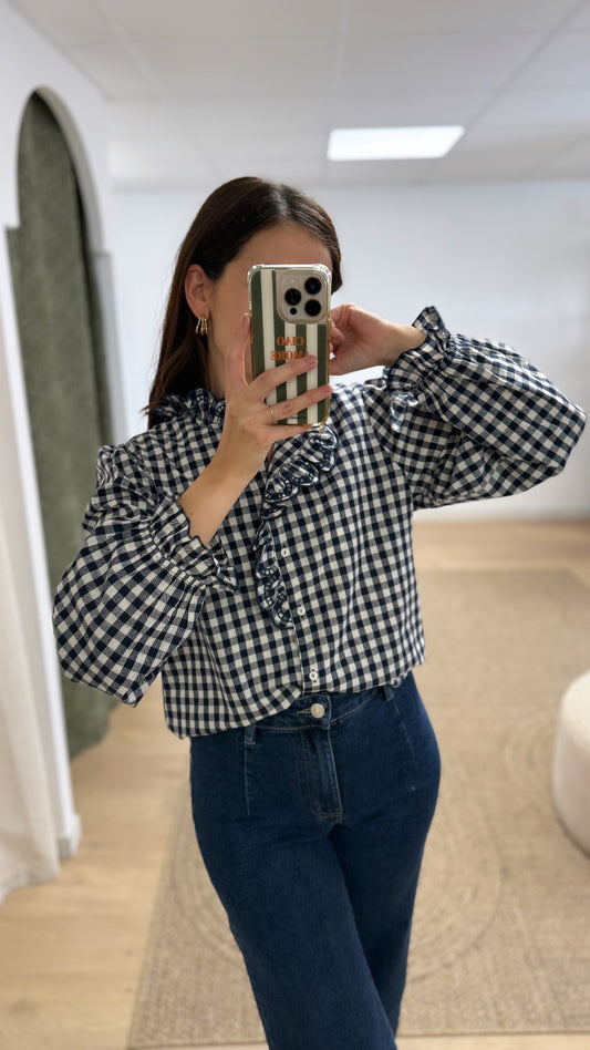 Blouse MILY bleu marine