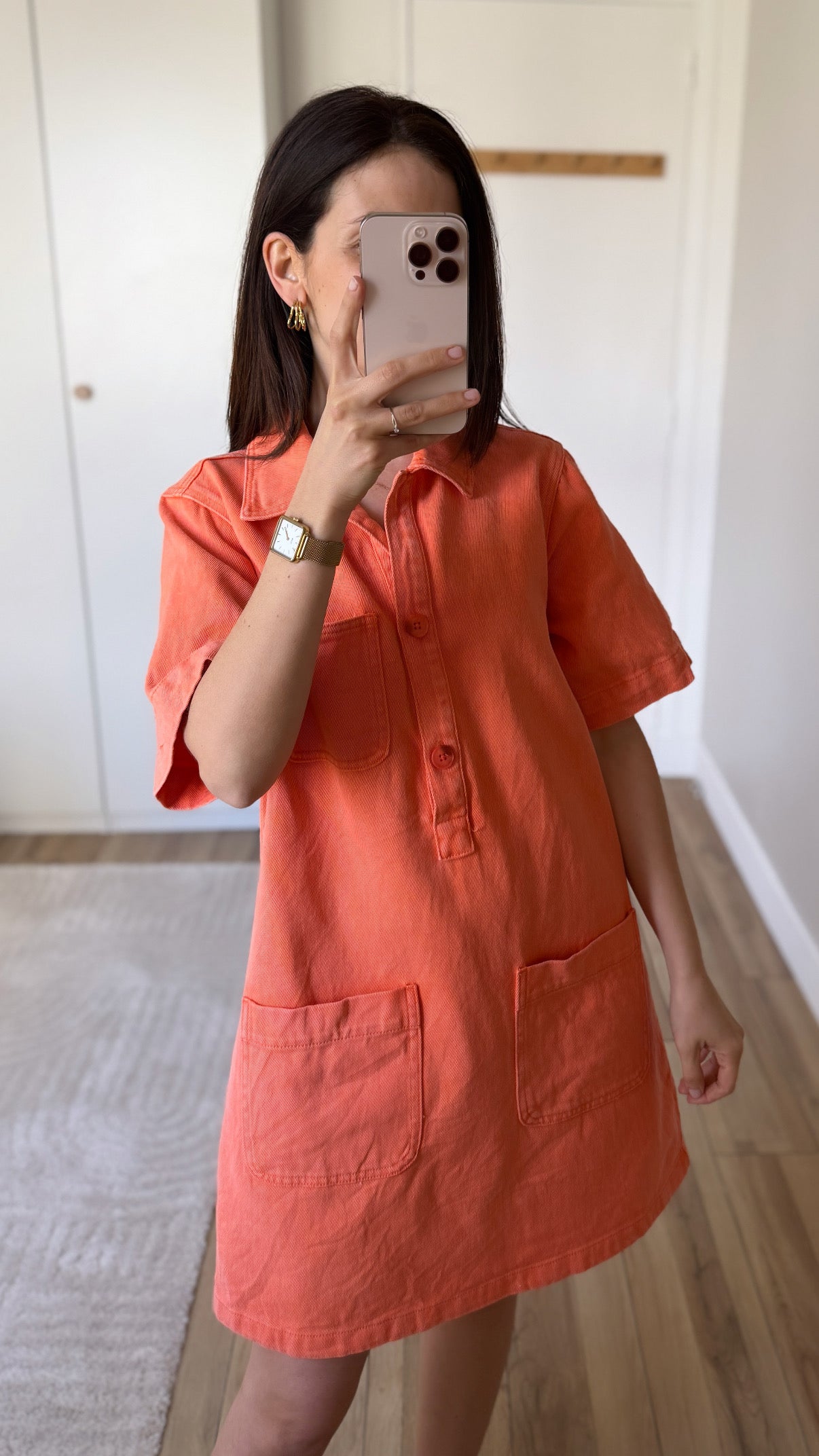 Robe HÉLOÏSE orange