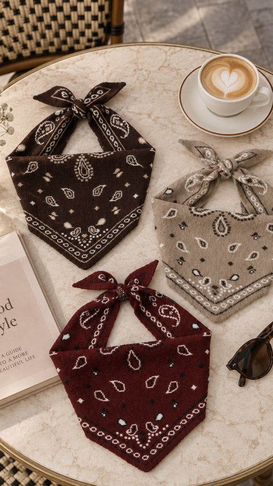 Triangle en maille BANDANA