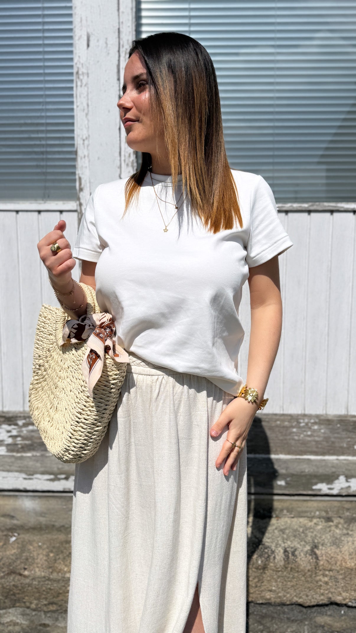 T-shirt GRÂCE blanc