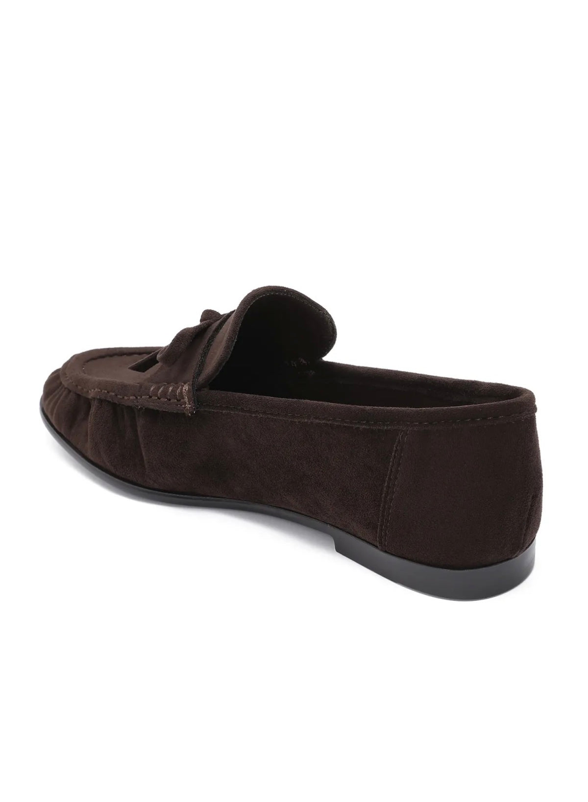 Mocassins noeuds marron